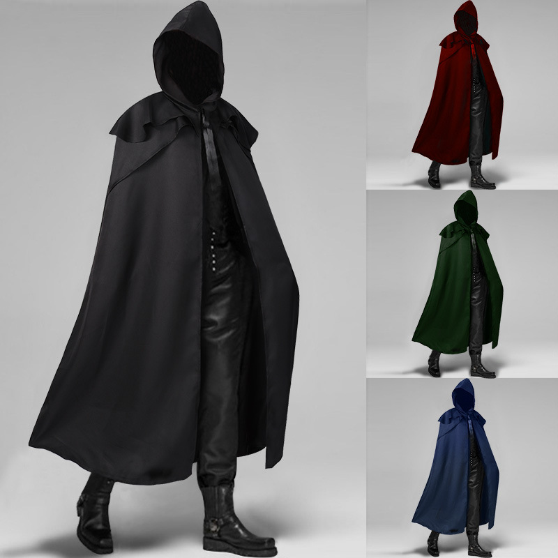 Ethnic Wear - New Gothic Style Multi-Color Long Coat