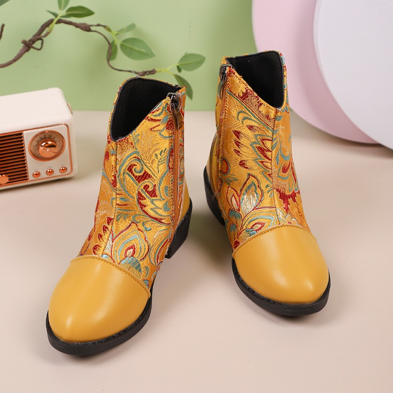 Kids Ethnic Fashion - Kids Princess Boots Chinese Ethnic Style