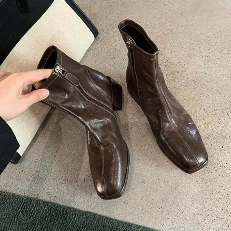 Ethnic Fashion Women - New Women's Shoes Designer Heel Ankle