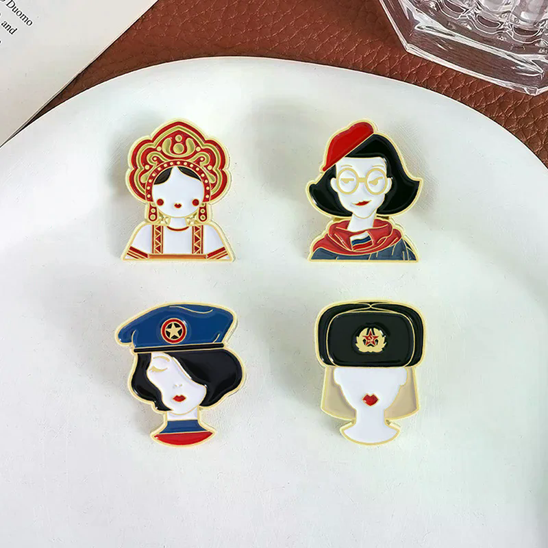 Ethnic Fashion Images - 2PCS Cartoon Russian Girls Character Costume