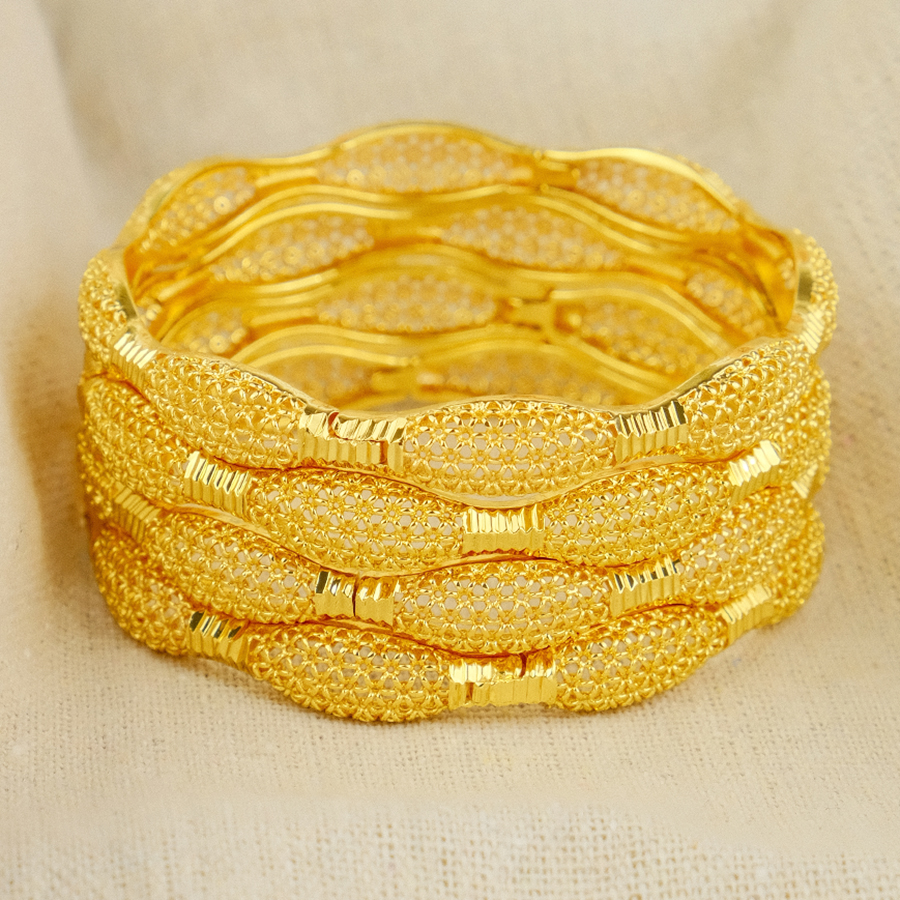 Ethnic Fashion In Dubai - Dubai Women's Bracelet Gold Plated Indian