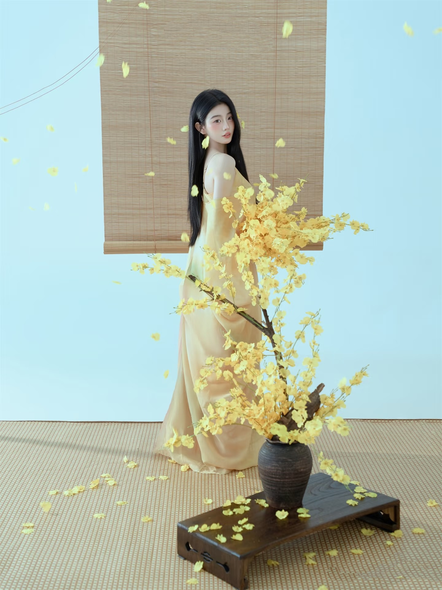 Ethnic Wear - New Artistic Photoaphy Outfit Cold Tone