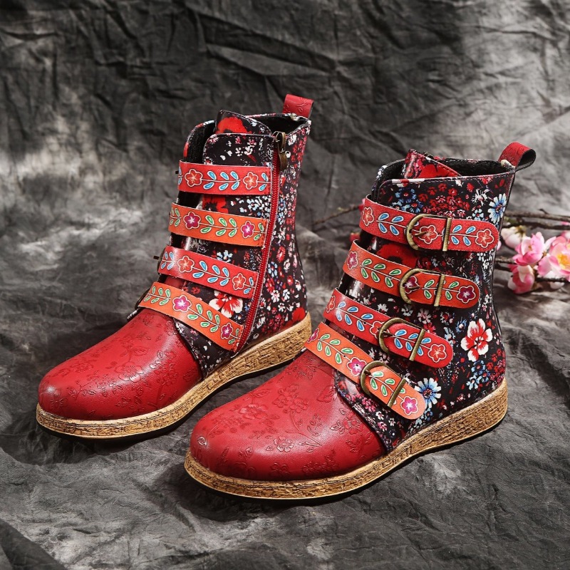 Ethnic Fashion Women - Brand Women's Boots 2026 Spring Comfortable