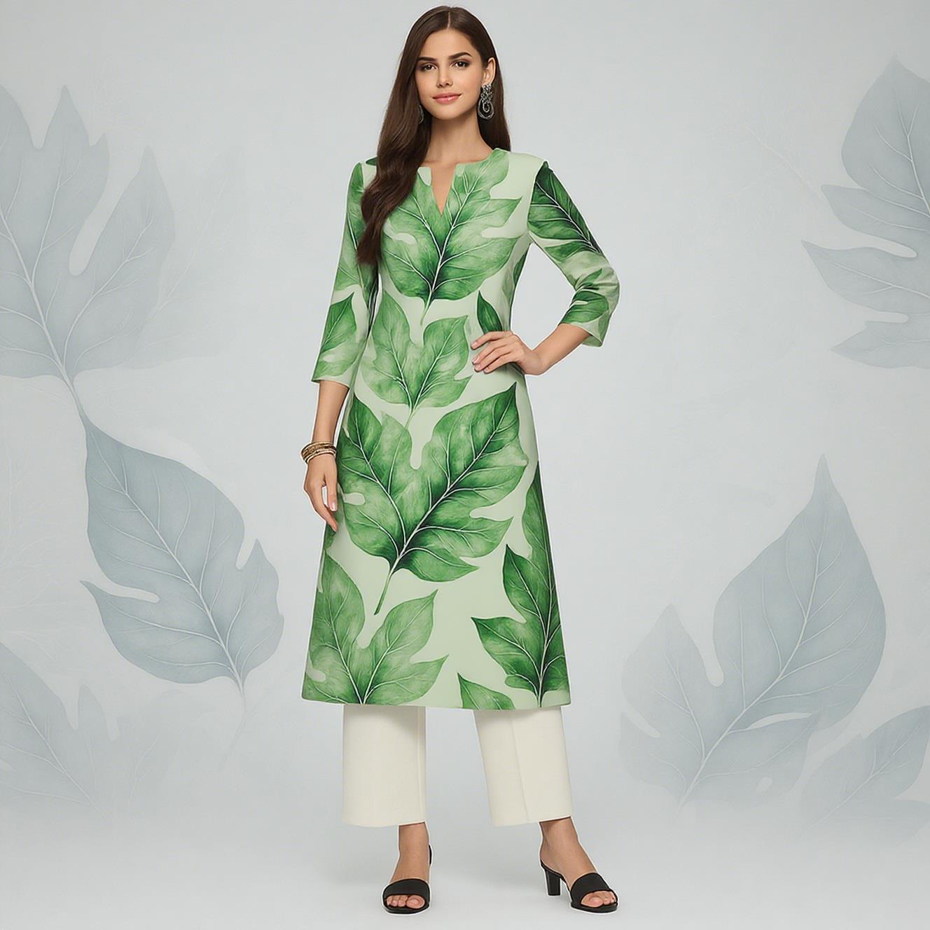 Muslim Women's Kurt Casual Fas – Ethnic Fashion Kurtis recenzja i cena