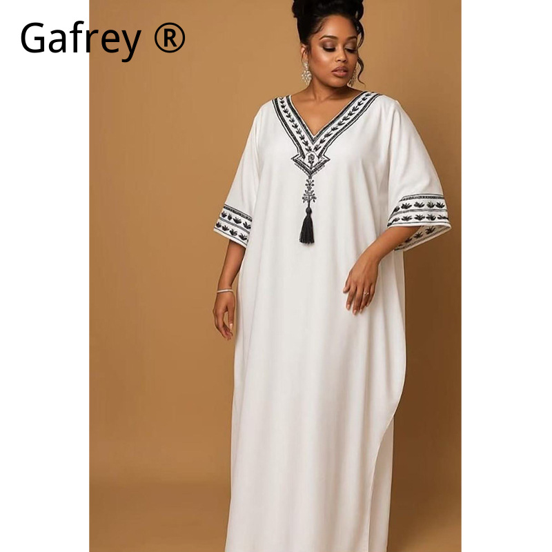 Middle Eastern Printed Abaya W – Ethnic Style Dresses recenzja i cena