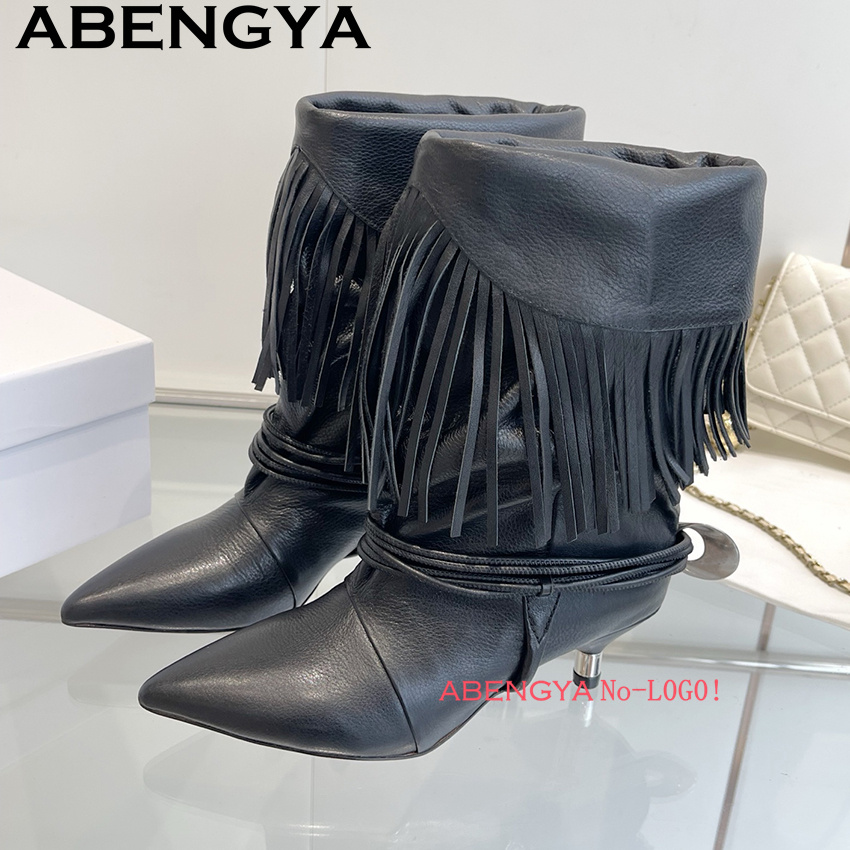 Suede Leather Edge Tassel Desi – Ethnic Fashion Week recenzja i cena