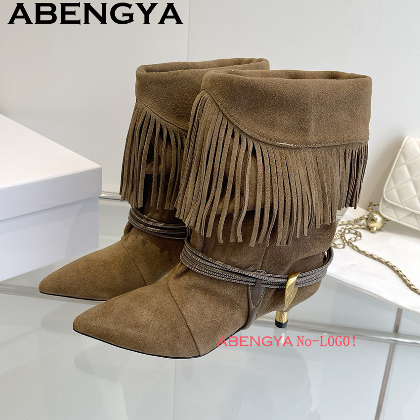 Suede Leather Edge Tassel Desi – Ethnic Fashion Week recenzja i cena