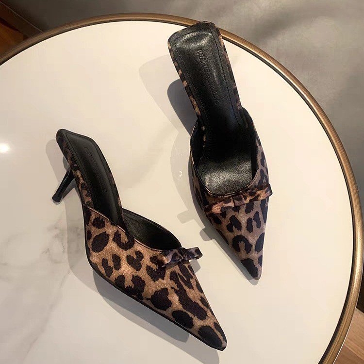 women's leopard-print pointed  – Ethnic Fashion Women recenzja i cena