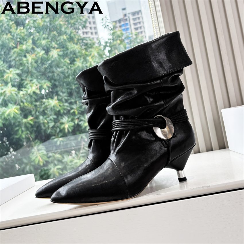 Pointy Toe Kitten Heels Ankle  – Ethnic Fashion Week recenzja i cena