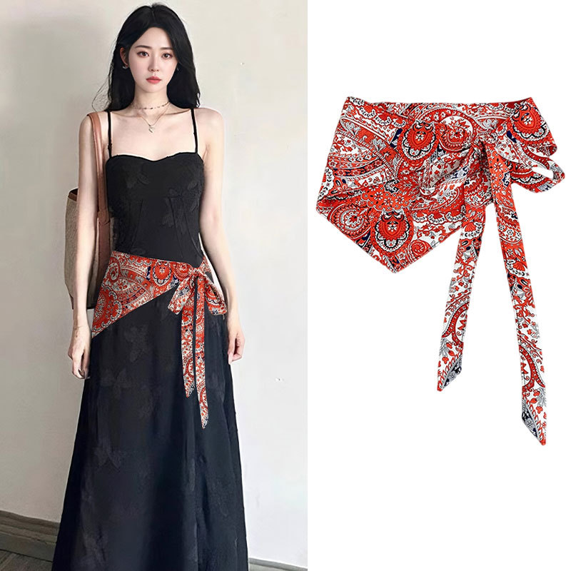 Cashew flower triangular scarf – Ethnic Fashion Wear recenzja i cena