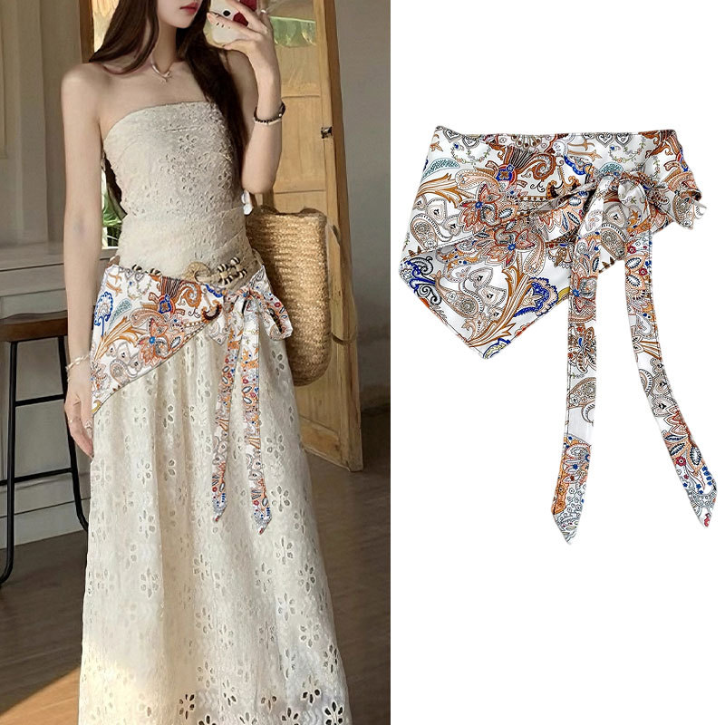 Cashew flower triangular scarf – Ethnic Fashion Wear recenzja i cena