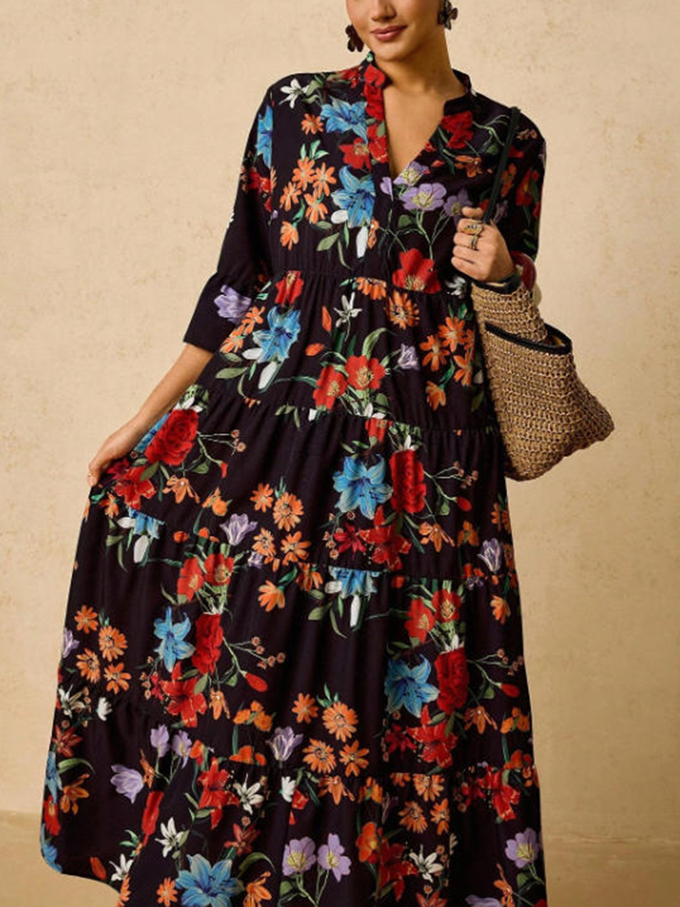 Spring/Summer New Elegant plus – Ethnic Style Dresses recenzja i cena
