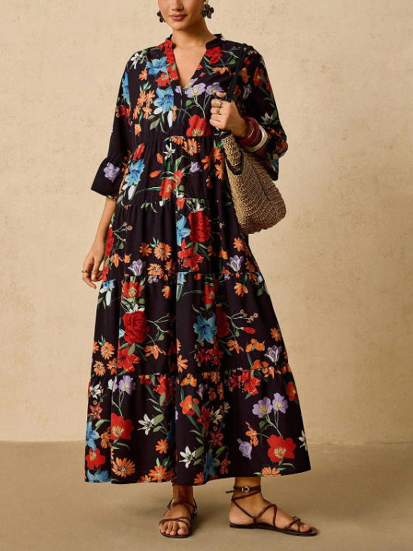 Spring/Summer New Elegant plus – Ethnic Style Dresses recenzja i cena