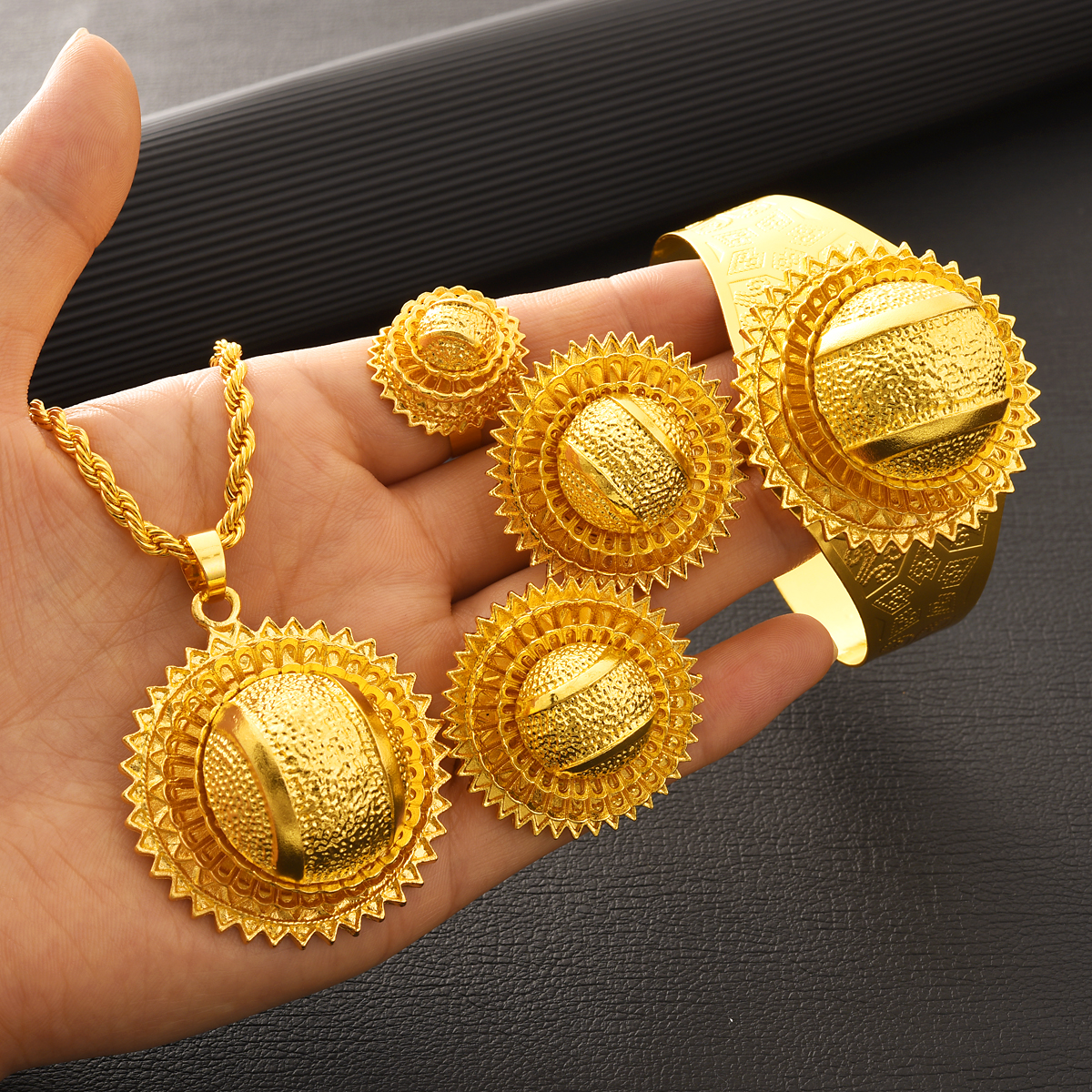 6pcs/set New Dubai 24K Gold Pl – Ethnic Fashion In Dubai recenzja i cena