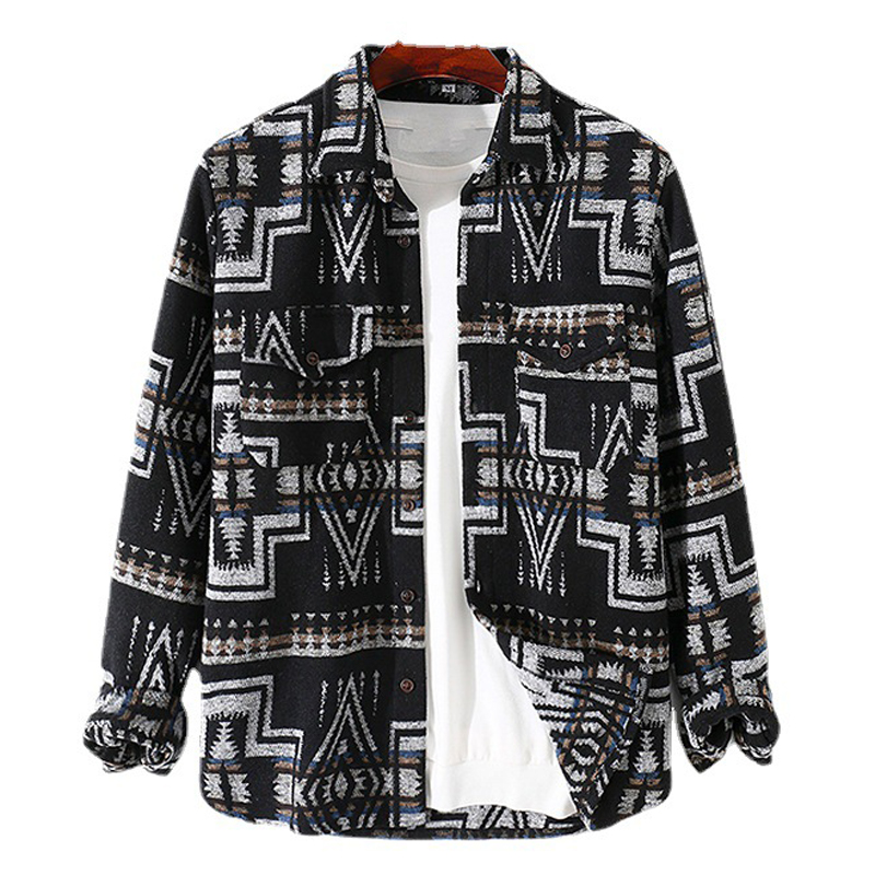 men's long sleeve custom logo  – Ethnic Fashion Logo recenzja i cena