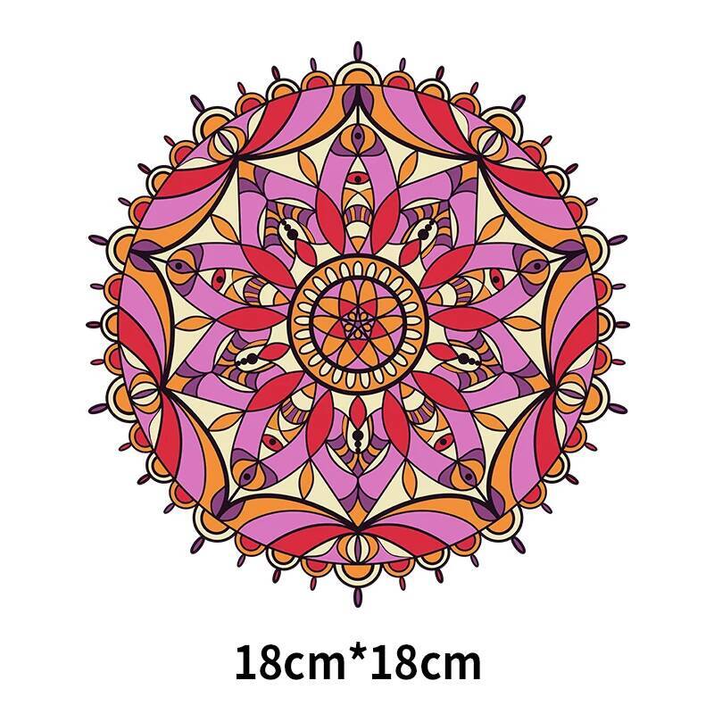 Iron On Patches Yoga Work Clot – Ethnic Fashion Logo recenzja i cena
