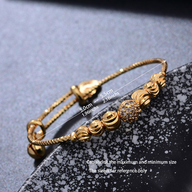 24K 4pcs Ethnic Bead Gold Colo – Ethnic Fashion In Dubai recenzja i cena