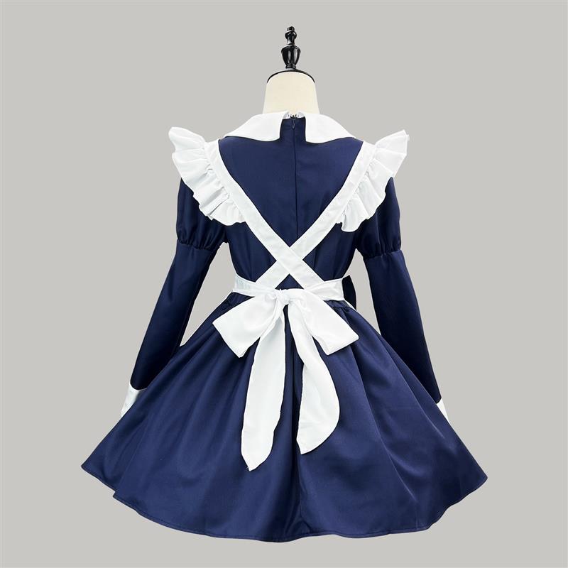 Long Lolita Maid Uniform Dress – Ethnic Style Dresses recenzja i cena