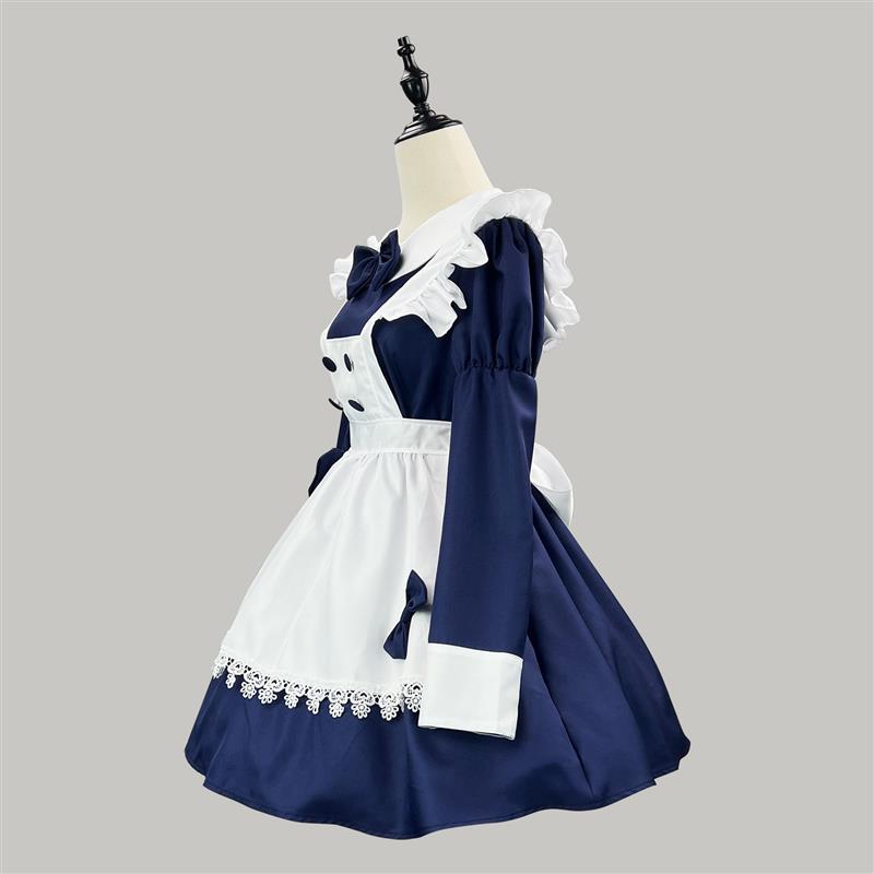 Long Lolita Maid Uniform Dress – Ethnic Style Dresses recenzja i cena