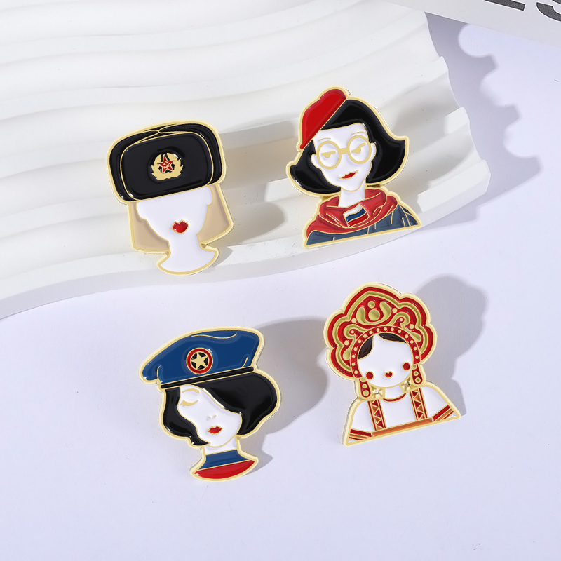 Cartoon Russian Girls Characte – Ethnic Fashion Images recenzja i cena
