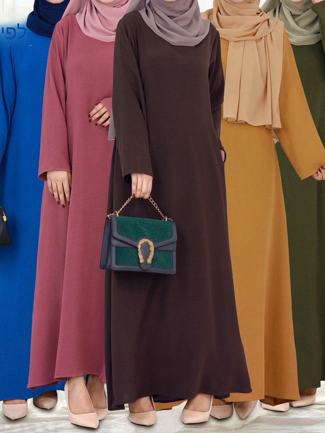 Multicolored Large Size Women' – Ethnic Style Dresses recenzja i cena