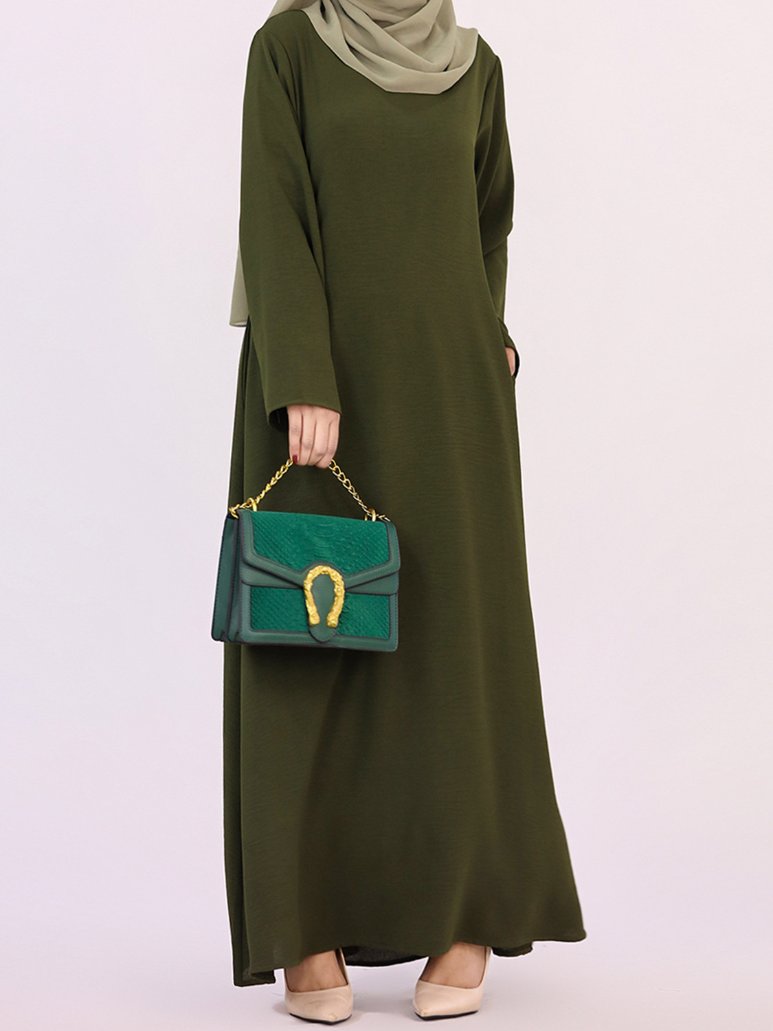 Multicolored Large Size Women' – Ethnic Style Dresses recenzja i cena