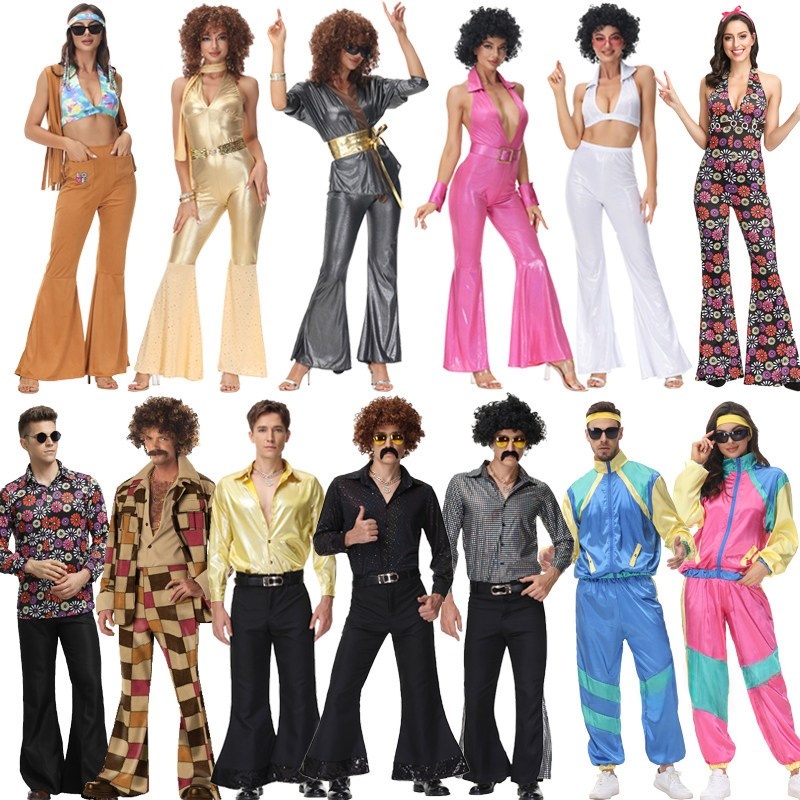 Disco Costume Halloween 70s Re – Fashion Show Ethnic Wear recenzja i cena