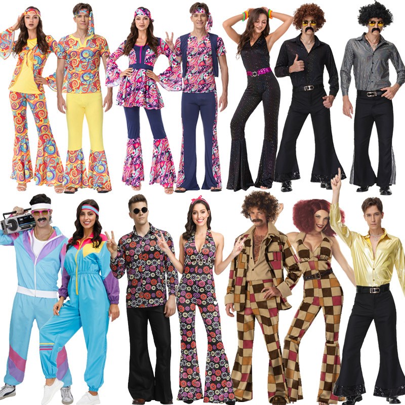 Disco Costume Halloween 70s Re – Fashion Show Ethnic Wear recenzja i cena