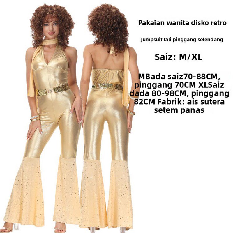 Disco Costume Halloween 70s Re – Fashion Show Ethnic Wear recenzja i cena