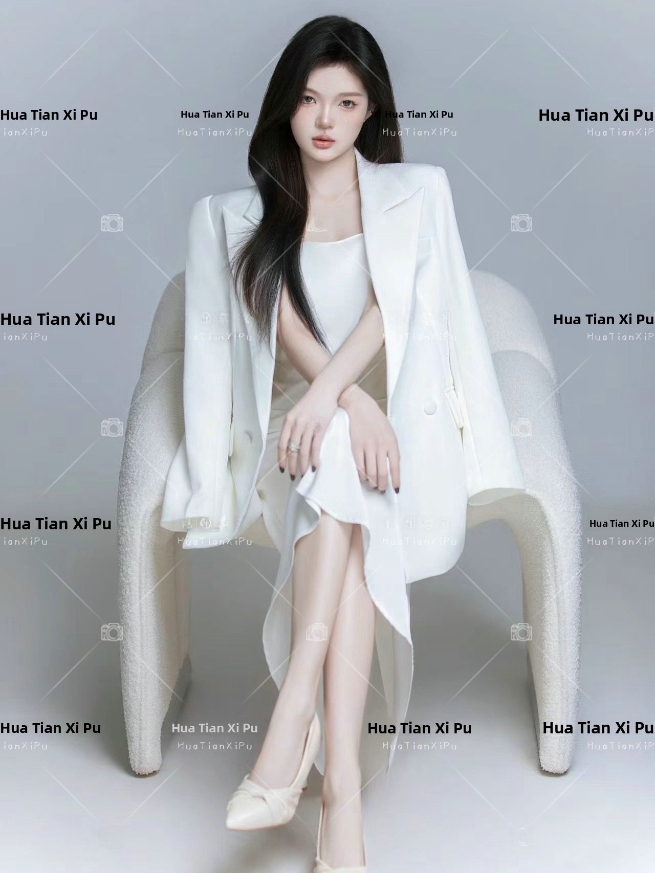 24 Studio New White Suit Theme – Ethnic Fashion Images recenzja i cena