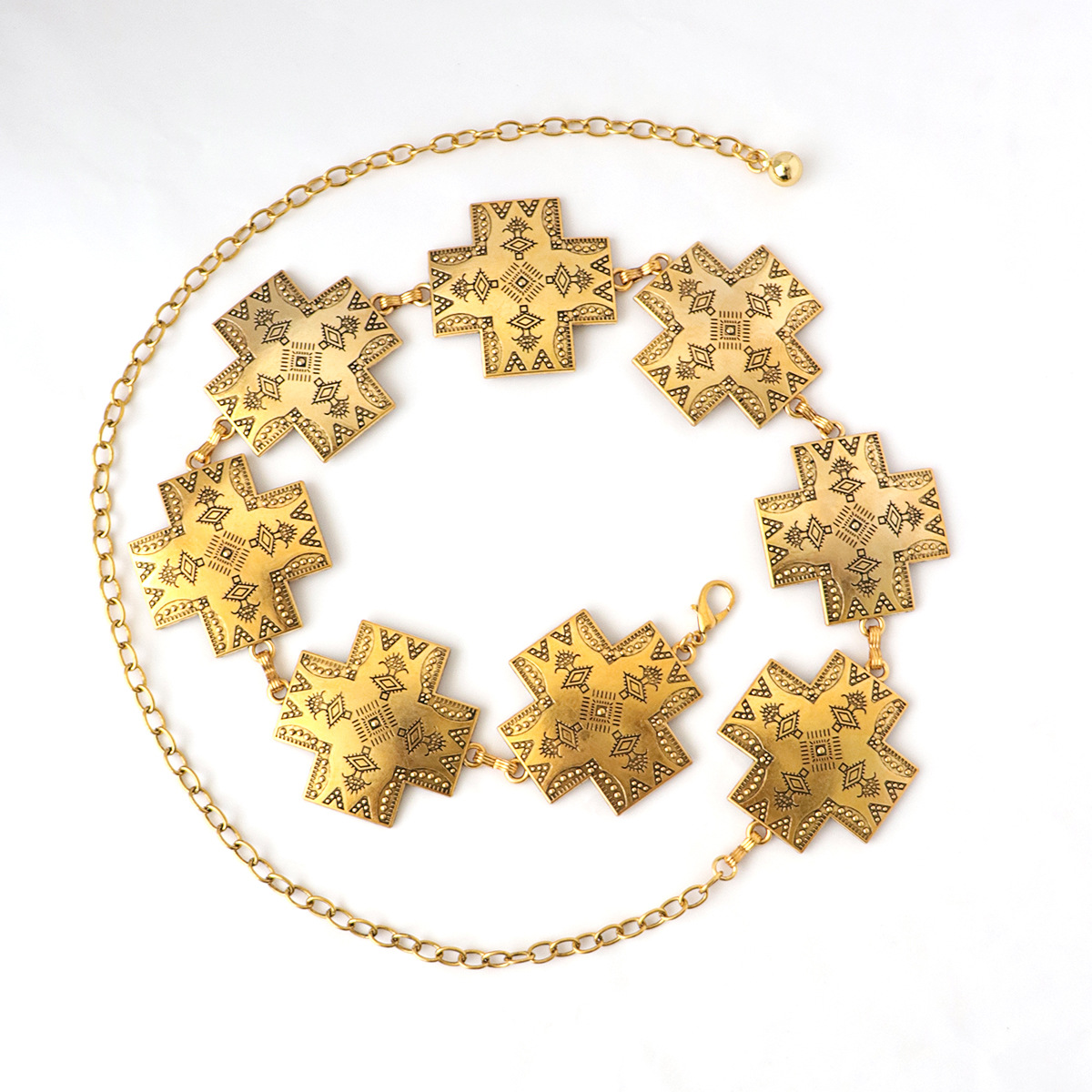 Vintage Women Body Jewelry  Wa – Ethnic Style Dresses recenzja i cena