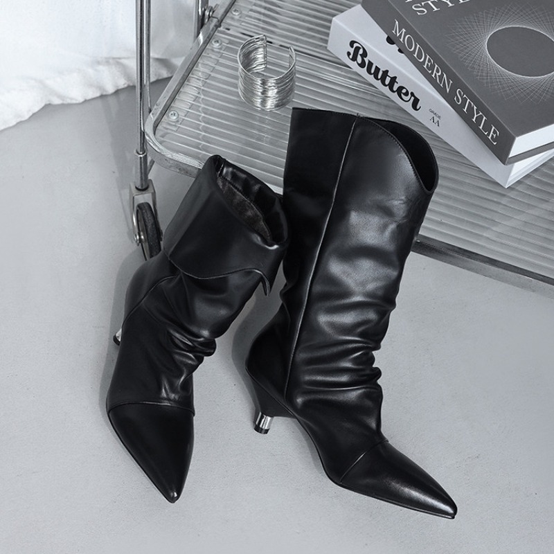 Pointy Toe Kitten Heels Mid Ca – Ethnic Fashion Week recenzja i cena
