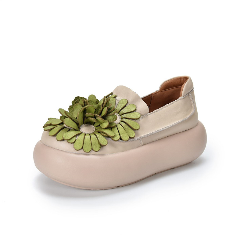 Thick Soled Sponge Cake Shoes  – Ethnic Fashion Women recenzja i cena