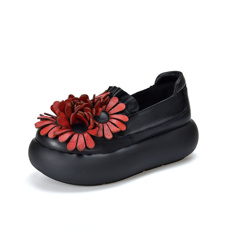 Thick Soled Sponge Cake Shoes  – Ethnic Fashion Women recenzja i cena