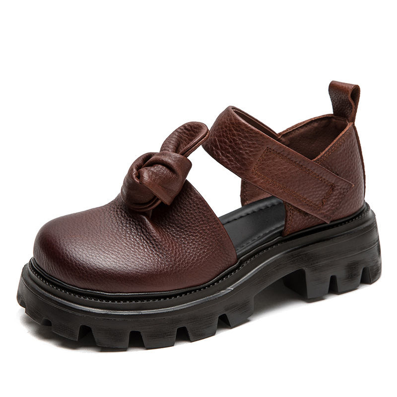 5cm Ethnic Knot Platform Wedge – Ethnic Fashion Women recenzja i cena