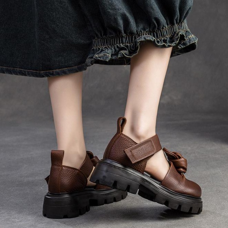 5cm Ethnic Knot Platform Wedge – Ethnic Fashion Women recenzja i cena