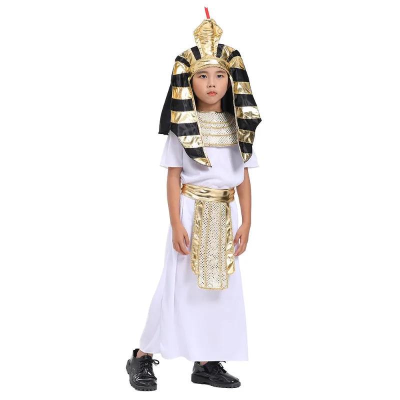 Kids Egyptian Pharaoh King Cos – Ethnic Gown recenzja i cena
