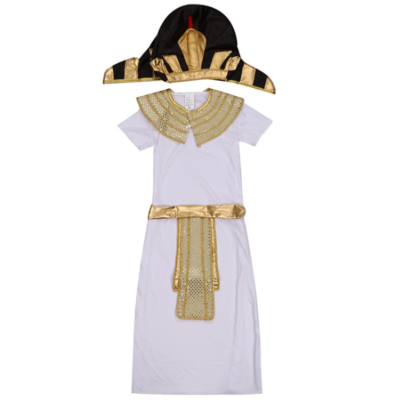 Kids Egyptian Pharaoh King Cos – Ethnic Gown recenzja i cena