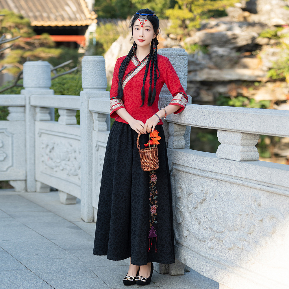 Slimming Two-Piece Set  Sle Re – Ethnic Wear recenzja i cena