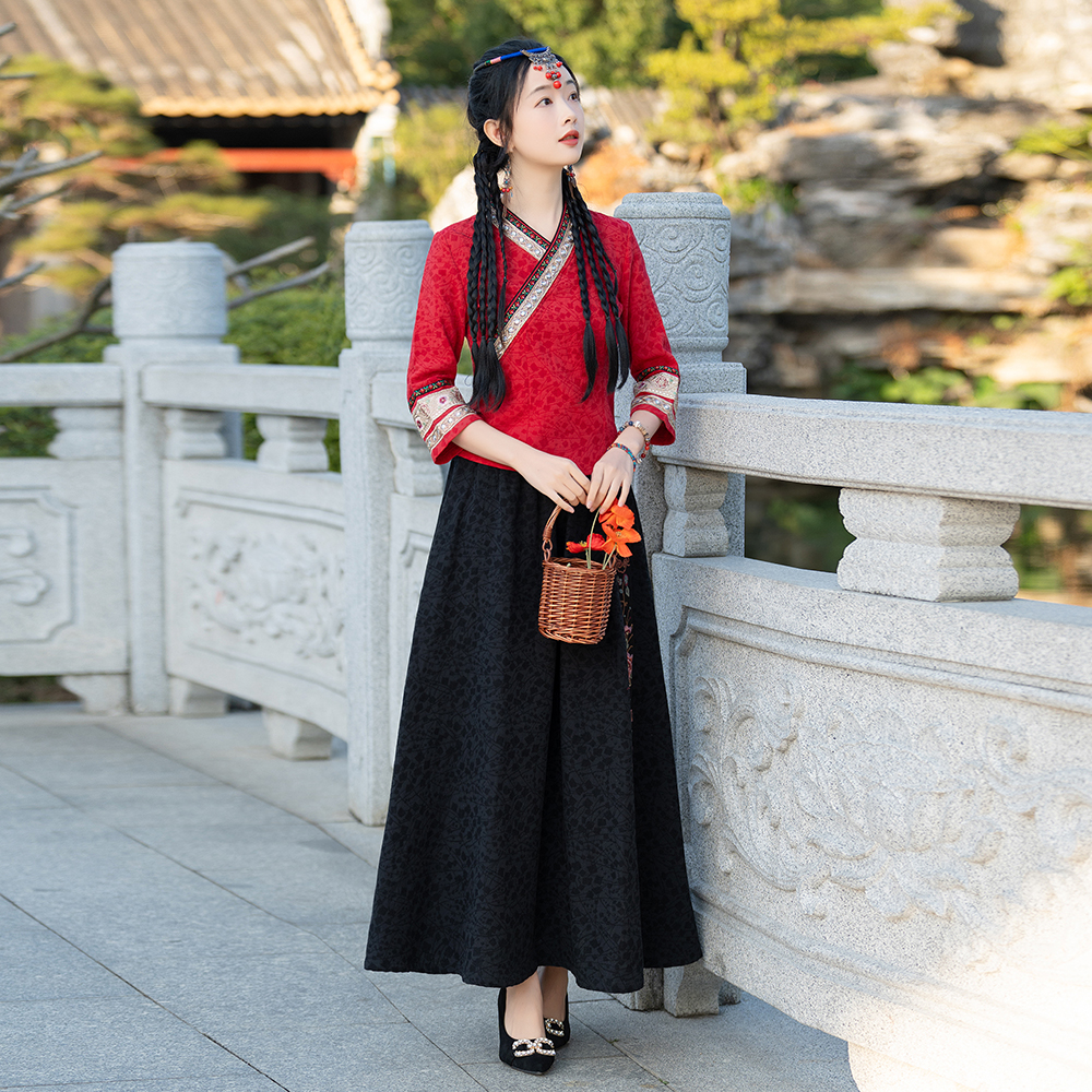Slimming Two-Piece Set  Sle Re – Ethnic Wear recenzja i cena