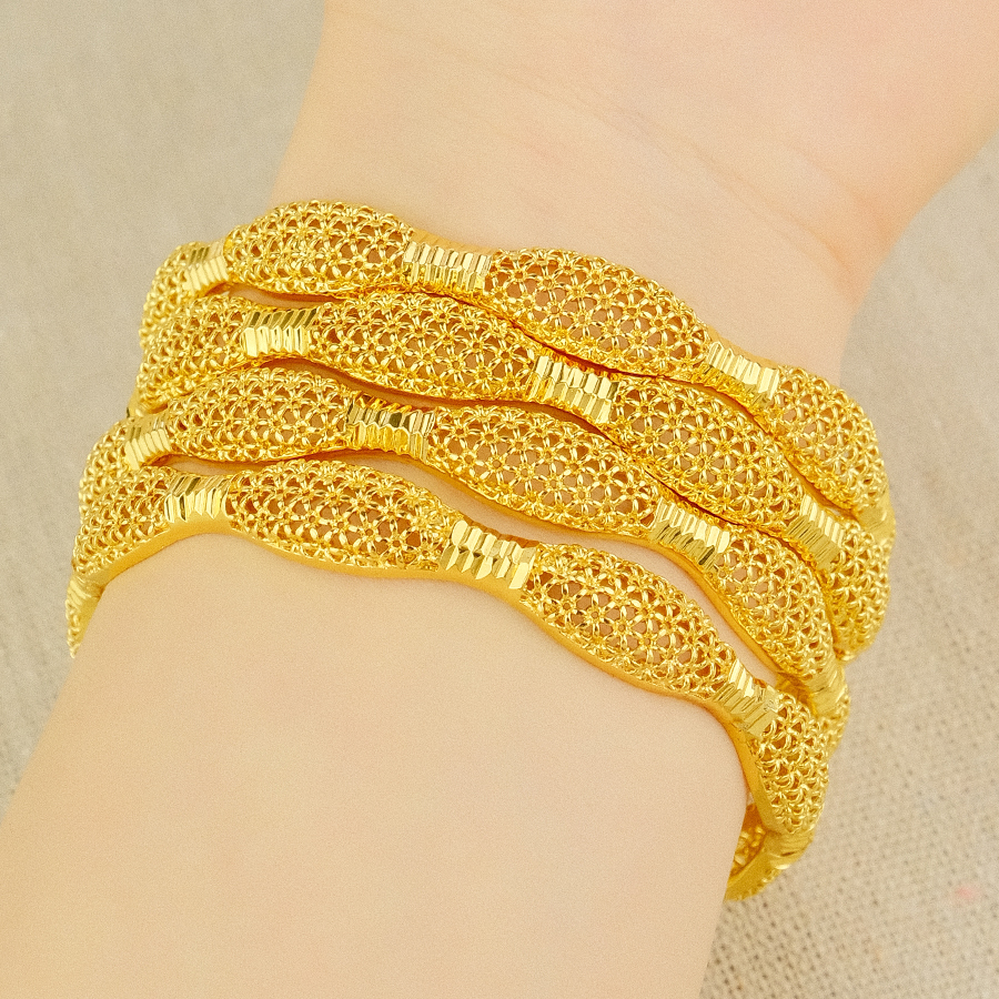 Dubai Women's Bracelet Gold Pl – Ethnic Fashion In Dubai recenzja i cena