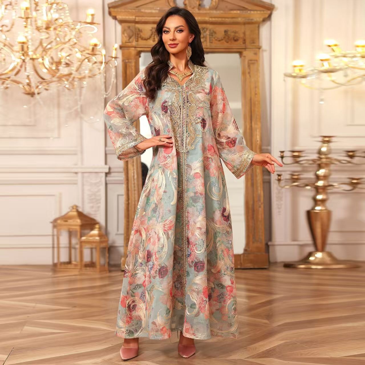 Elegant Ethnic Style Embroider – Ethnic Style Dresses recenzja i cena
