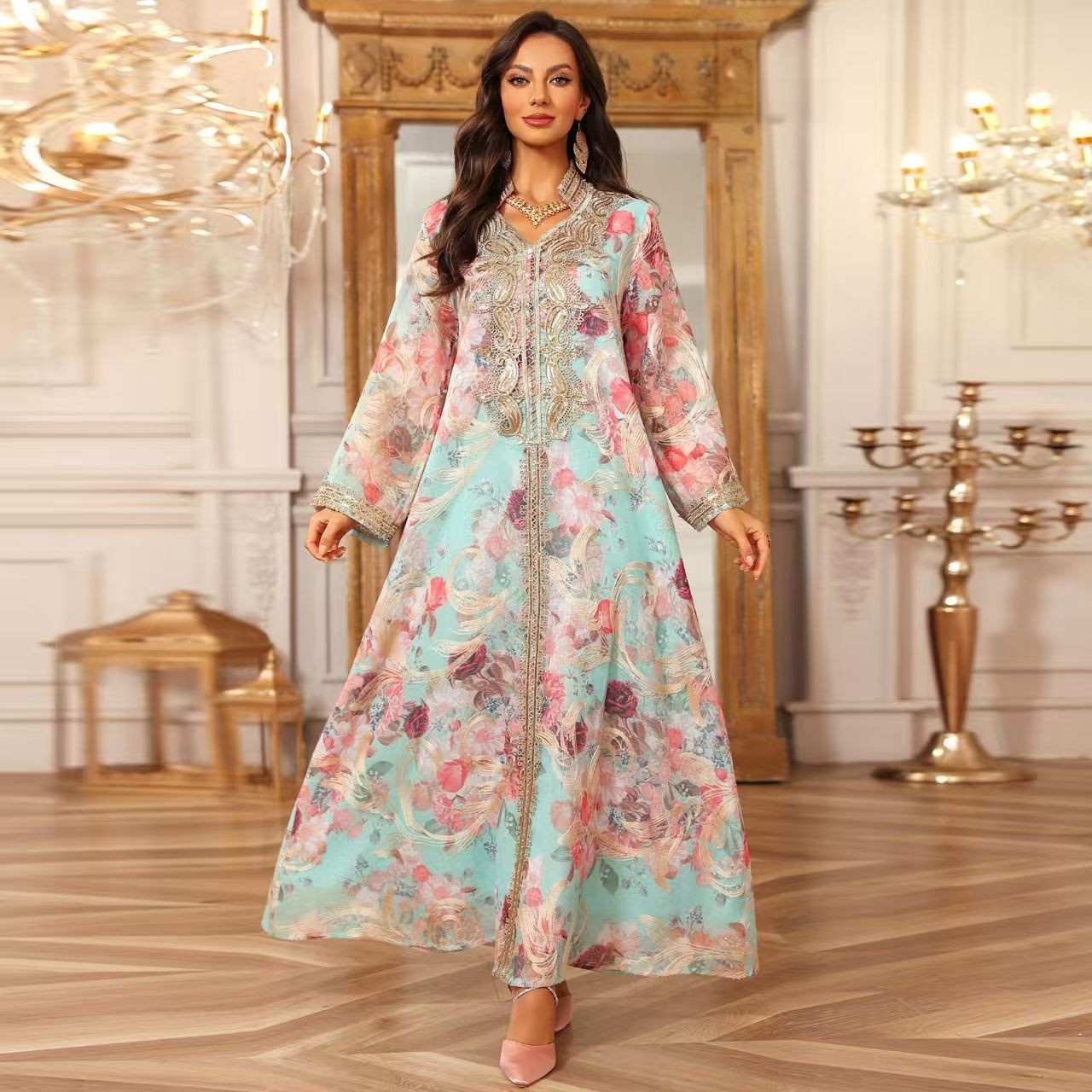 Elegant Ethnic Style Embroider – Ethnic Style Dresses recenzja i cena