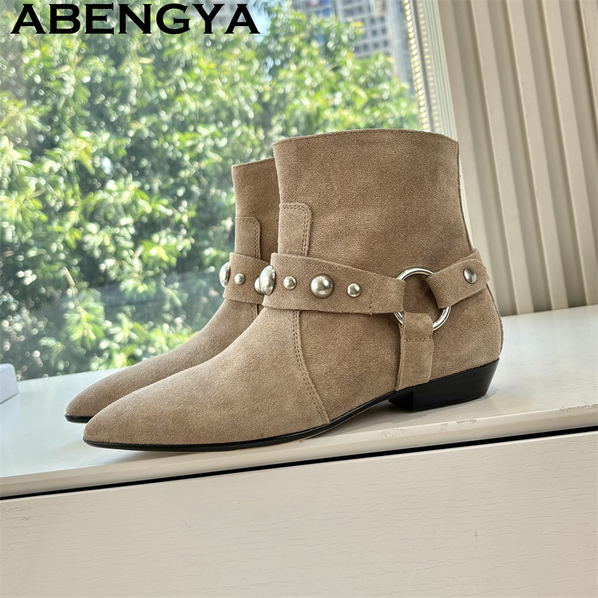 Winter Flat Ankle Boots for Wo – Ethnic Fashion Week recenzja i cena