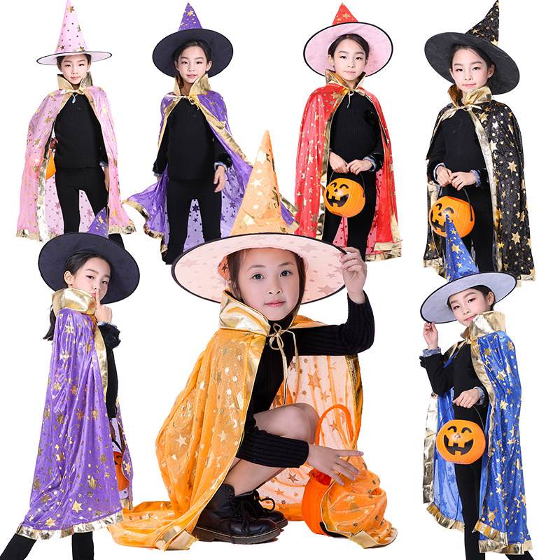 Halloween Witch Costume Cape W – Fashion Show Ethnic Wear recenzja i cena