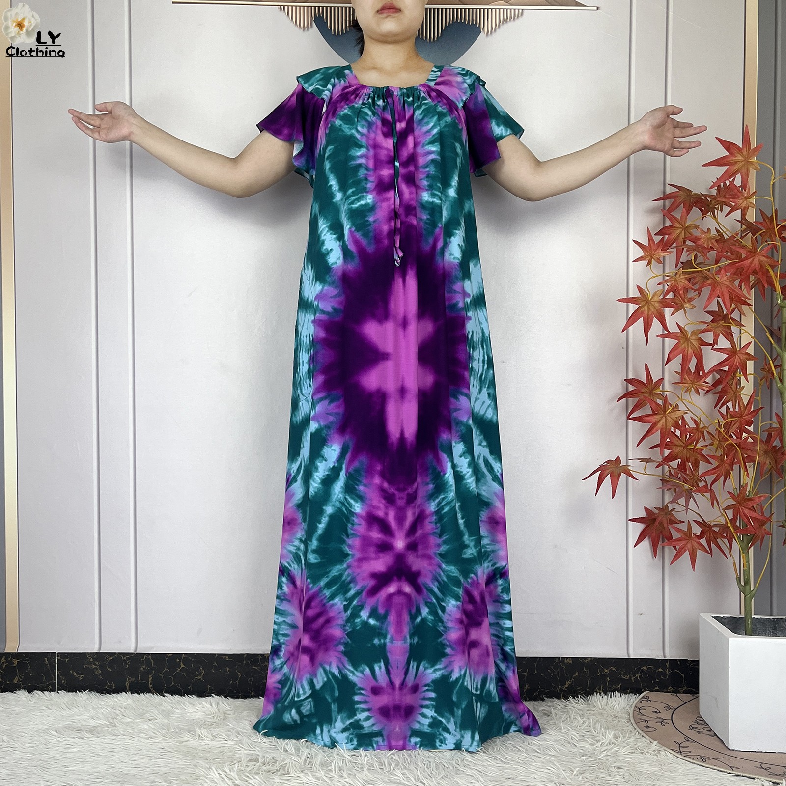 2025 Muslim Cotton Abayas Shor – Ethnic Gown recenzja i cena