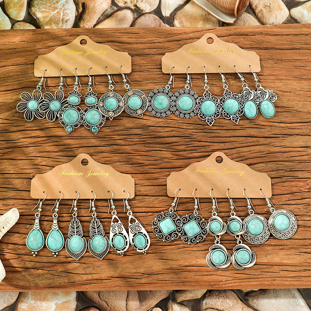 Ethnic Style Drop Earrings wit – Ethnic Fashion Wear recenzja i cena