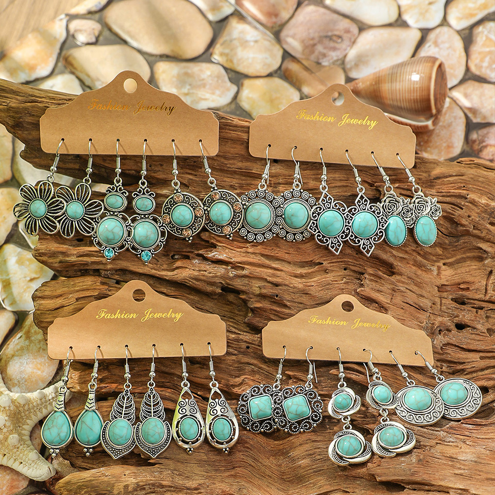 Ethnic Style Drop Earrings wit – Ethnic Fashion Wear recenzja i cena