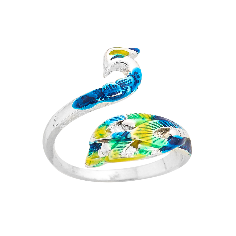 Ethnic Style Colorful Peacock  – Ethnic Fashion Images recenzja i cena