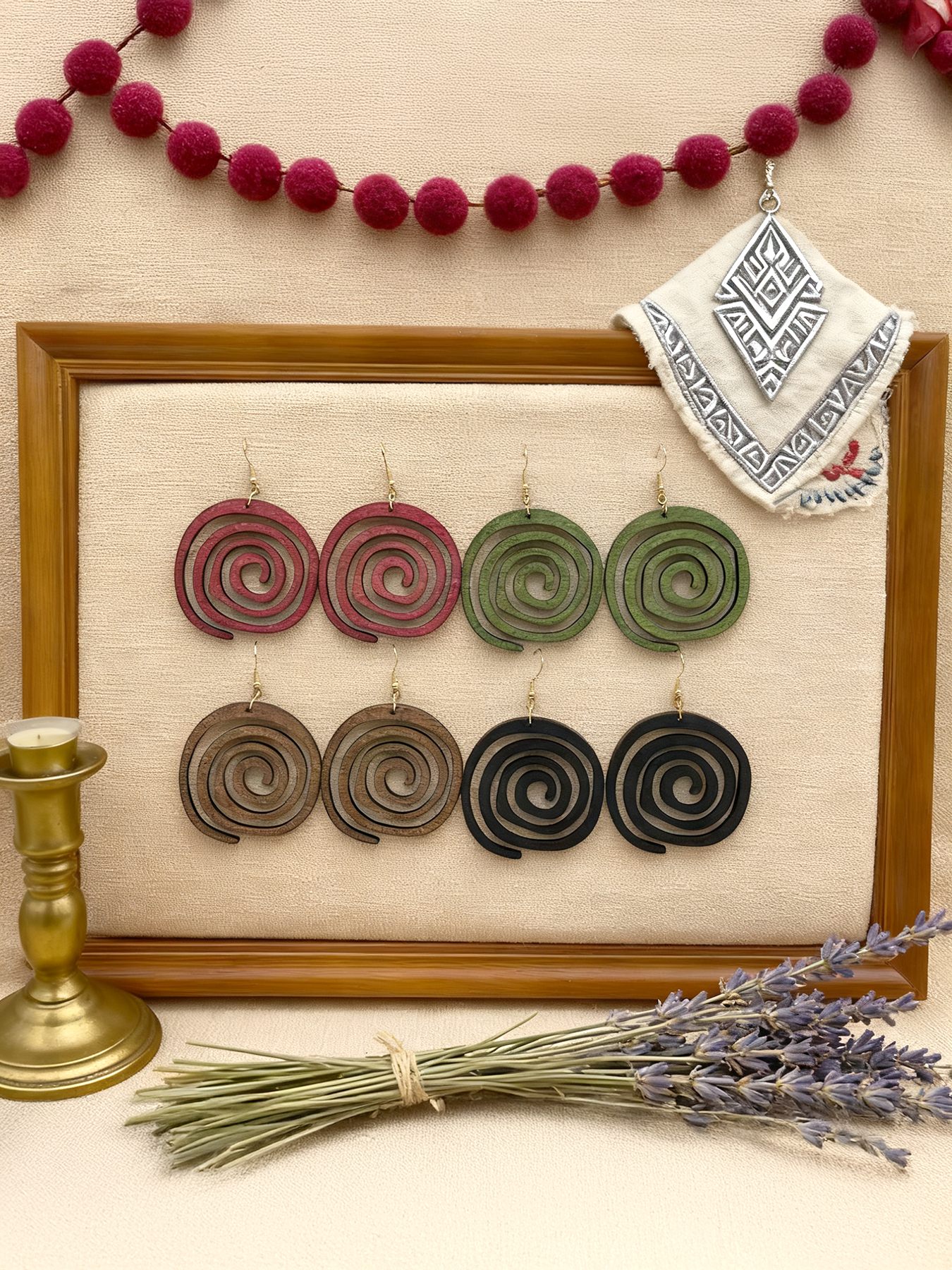 4 Pairs/Set of Vintage-Style W – Ethnic Fashion Wear recenzja i cena